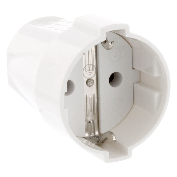 Contrastekker ra 10/16a              wit