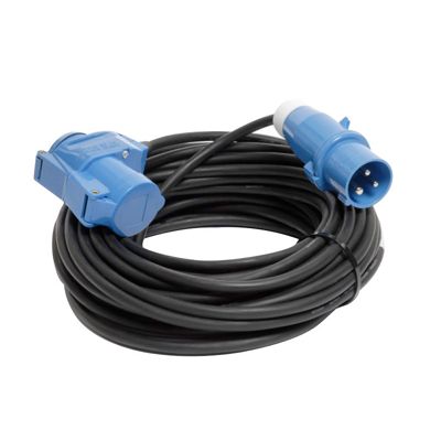 Cee verlengsnoer haaks 3x1.5 h07rnf 10m
