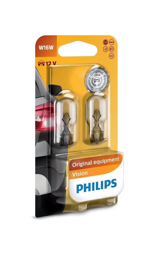 Philips 12067b2 16w wedgebase 12v