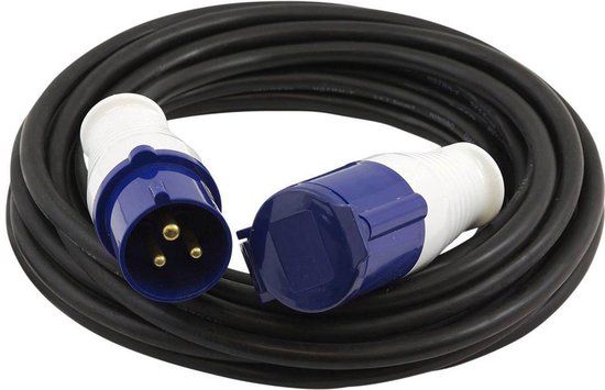 El verlengsnoer cee h07rnf 3x1.5 zw  15m