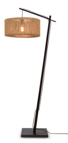 Vloerlamp Iguazu zw/5022 naturel, S