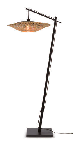 Vloerlamp Kalimantan S zw/horiz. 60cm
