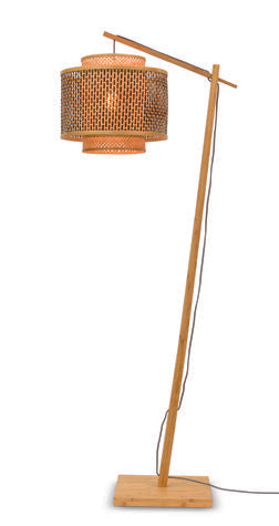 Vloerlamp Bhutan nat/kap 4034, S