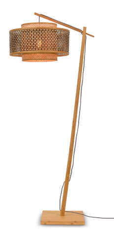Vloerlamp Bhutan nat/kap 5030, L