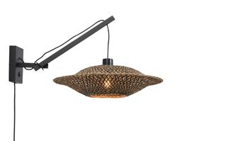 Wandlamp Bali zw./kap 4412, S