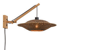 Wandlamp Bali nat/kap 4412, S