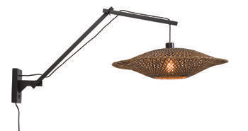 Wandlamp Bali zw./kap 6015, L