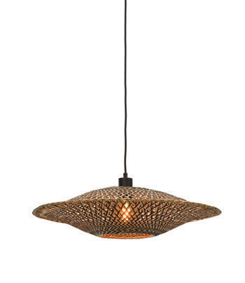 Hanglamp Bali 60cm zw./nat., M