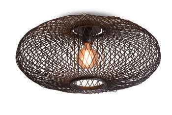 Plafonniere Cango 60cm, zwart