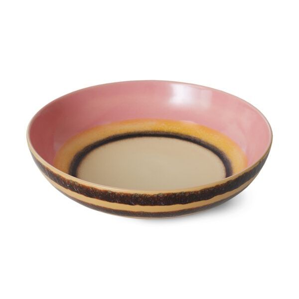 70s ceramics: salad bowl serene