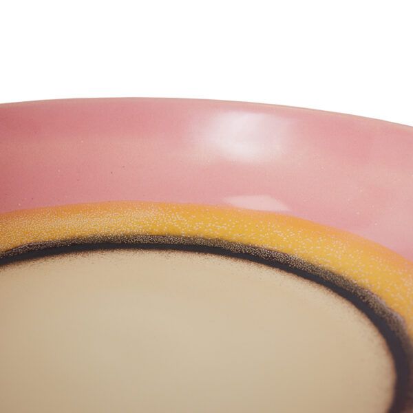 70s ceramics: salad bowl serene