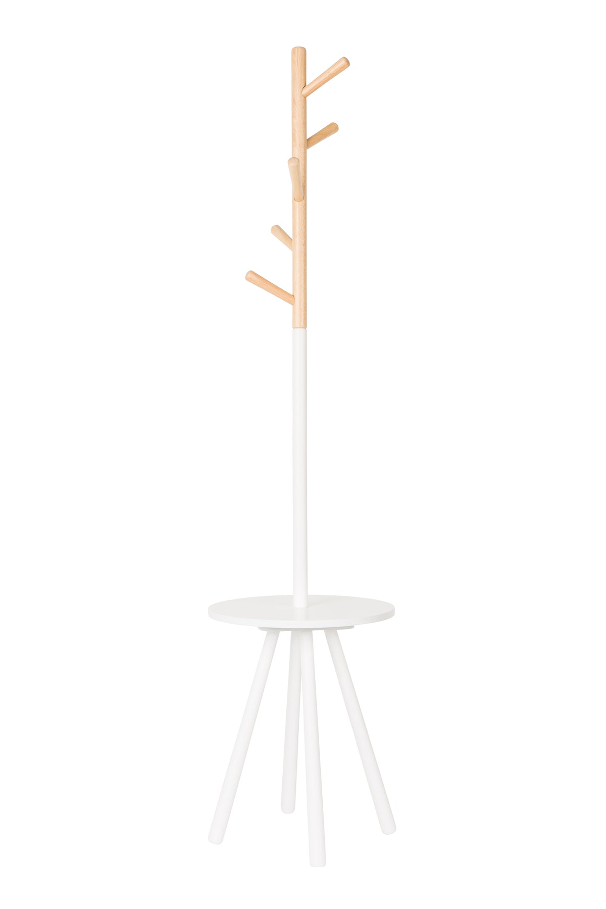 Kapstokrek Tafel Tree Wit