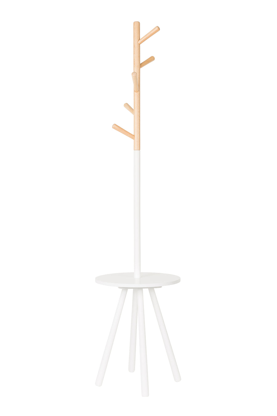 Kapstokrek Tafel Tree Wit