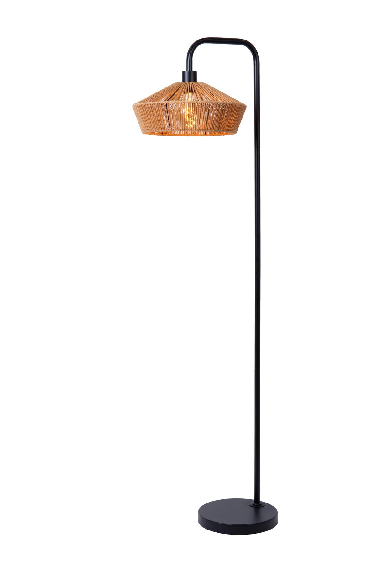 Lucide YUNKAI vloerlamp Ø 40 cm, E27, naturel