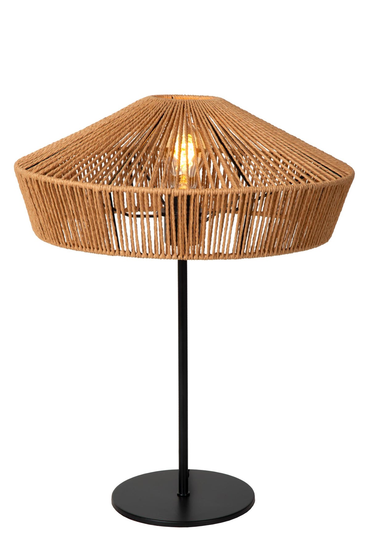 Lucide YUNKAI tafellamp Ø 40 cm, E27, naturel