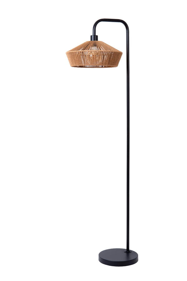 Lucide YUNKAI vloerlamp Ø 40 cm, E27, naturel