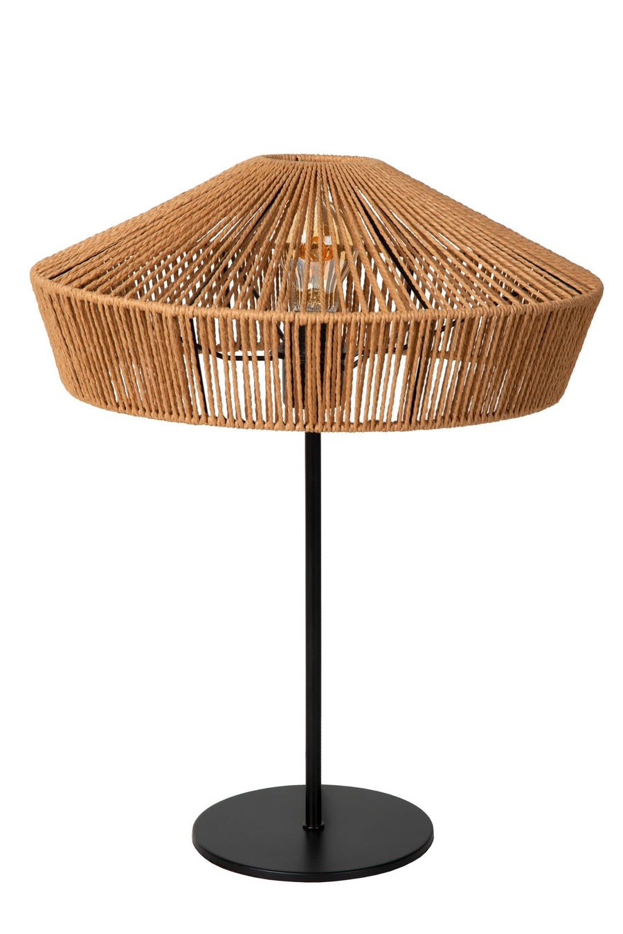 Lucide YUNKAI tafellamp Ø 40 cm, E27, naturel