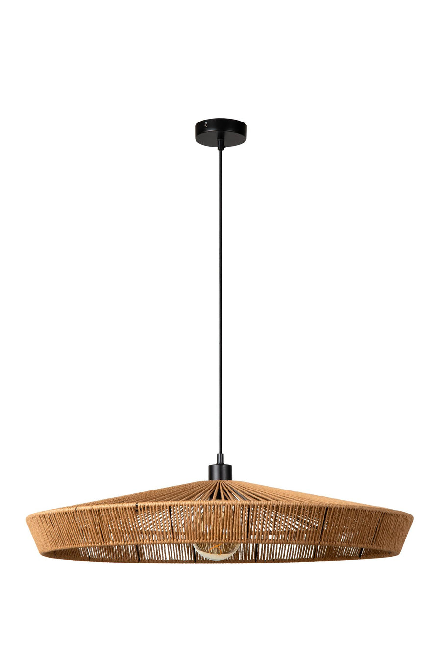 Lucide YUNKAI hanglamp Ø 70 cm, E27, naturel