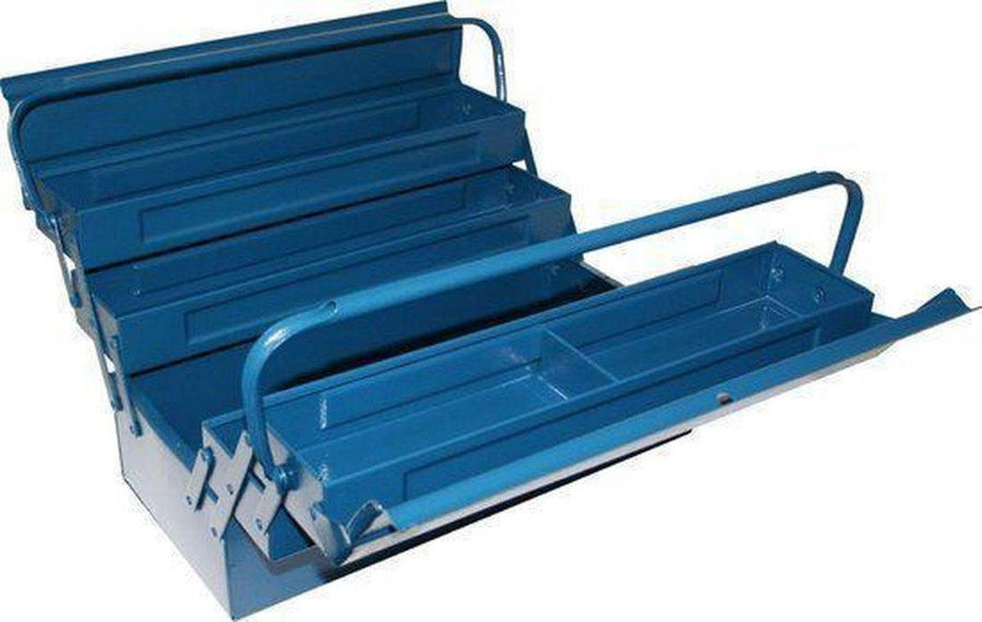 Metalen Gereedschapskist 43cm, 5-delig