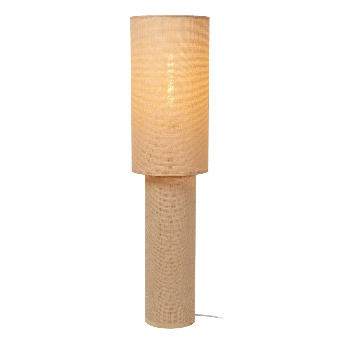 Lucide SALISBURY vloerlamp Ø 30 cm, E27, naturel