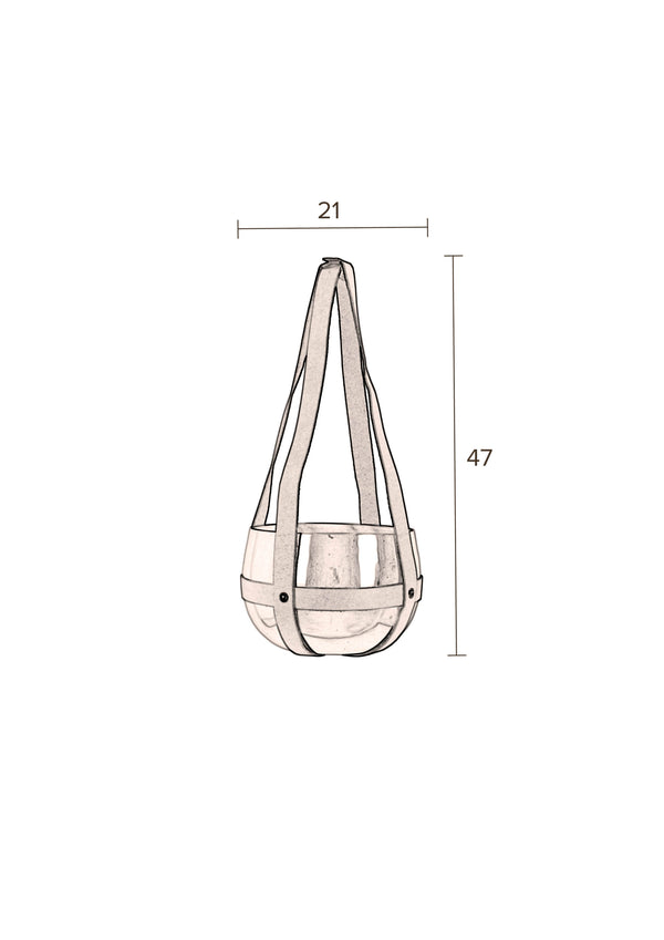 Plantenhanger Oasis (set van 4)