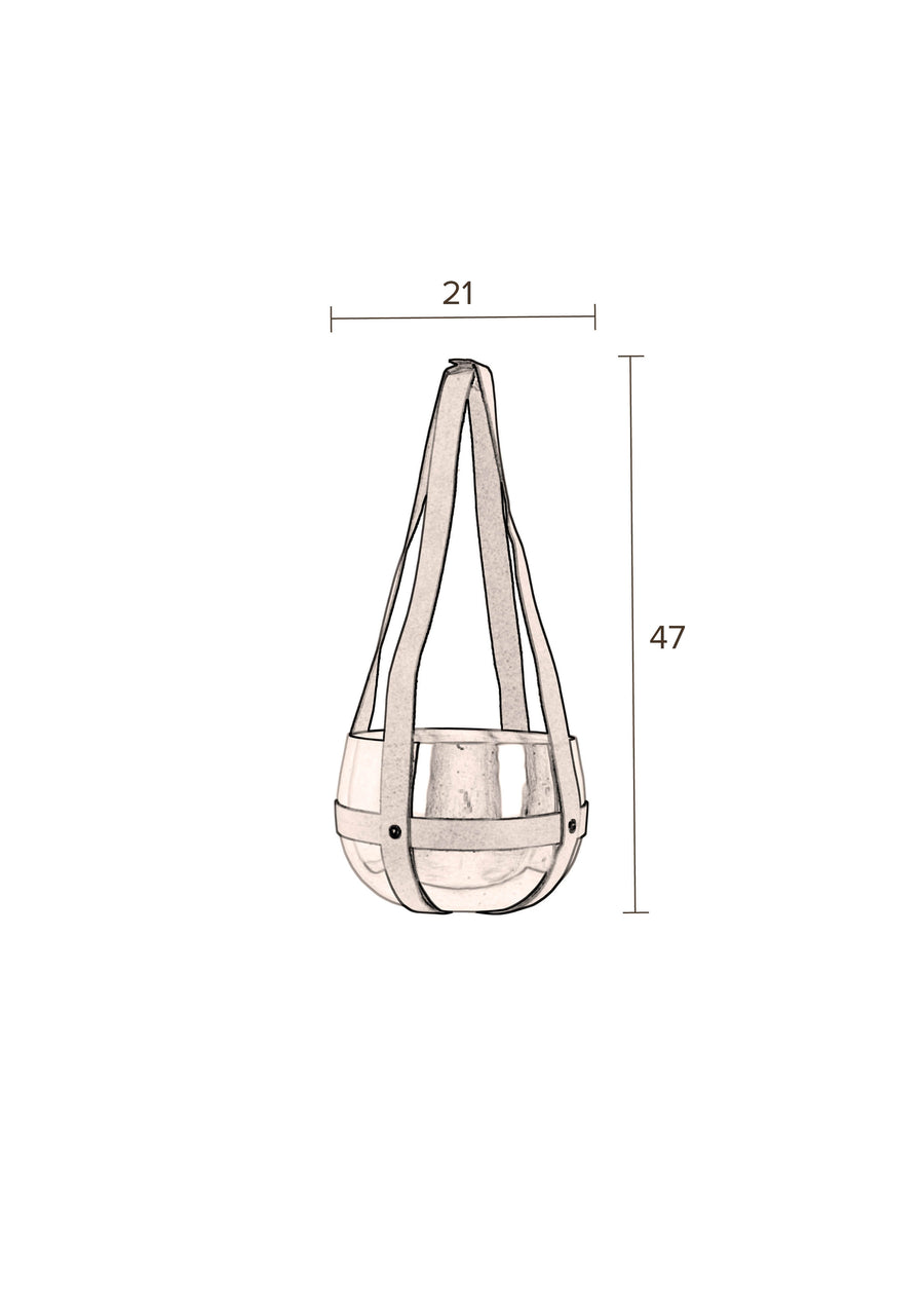 Plantenhanger Oasis (set van 4)