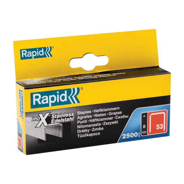 Rapid nieten 53/8mm rvs 2.5m