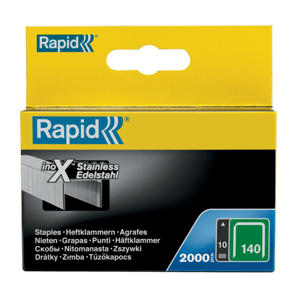 Nieten rvs a 2000 st. rapid 140/10