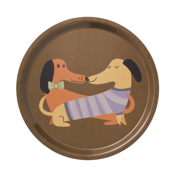 Tray kompisbricka hundkarlek