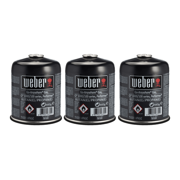 Gasbusjes (set van 3)