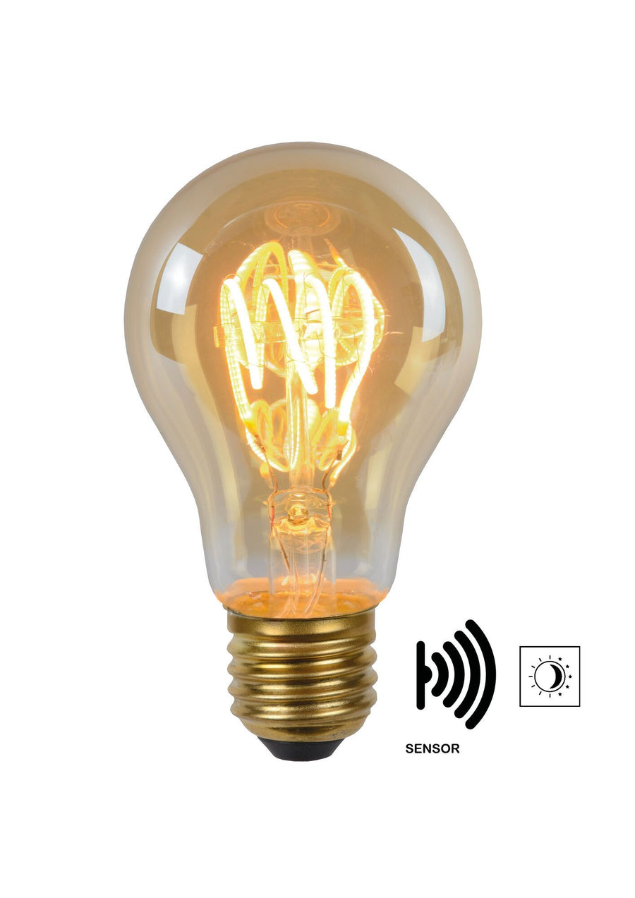 Filament lamp Buiten Ø 6 cm LED E27 1x4W 2200K Amber