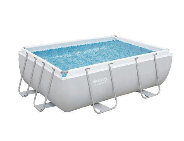 Bestway zwembad power steel set rechthoek 282