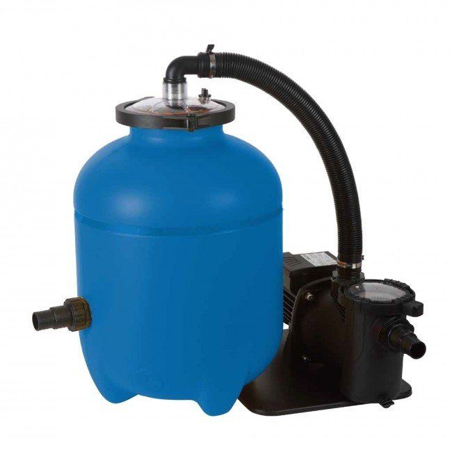 Blue bay filterpomp speedclean 8m³/u incl. polysphere