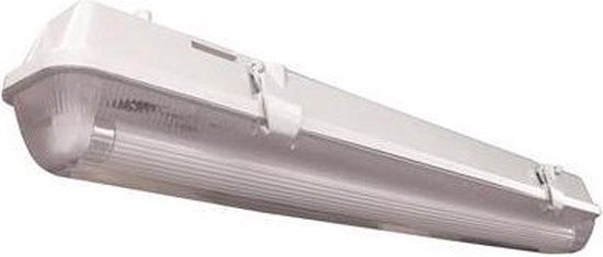 TL Armatuur 1x 18W, wit, 230V