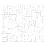 Magneetset ABC wit
