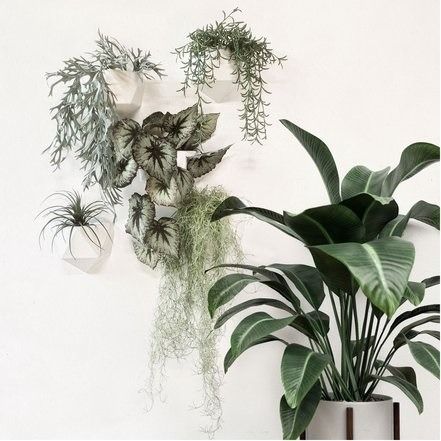 Wall planter ico - white