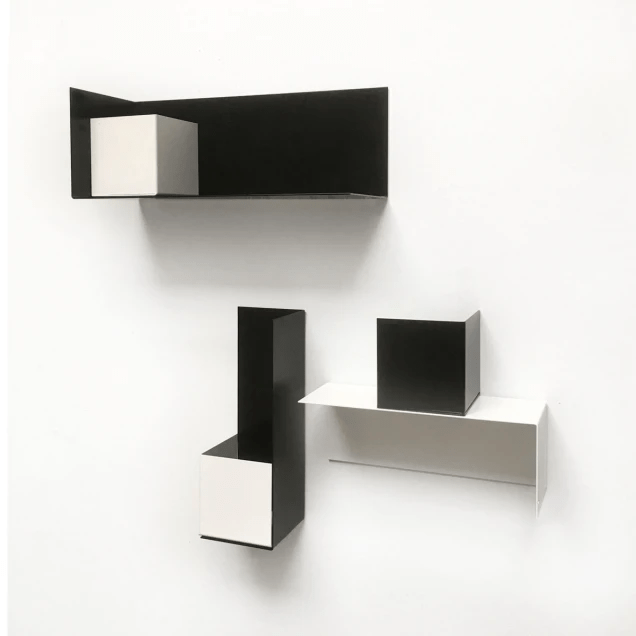 Metal magnetic shelf Small