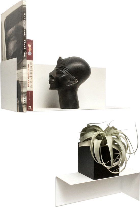 Metal magnetic shelf Large