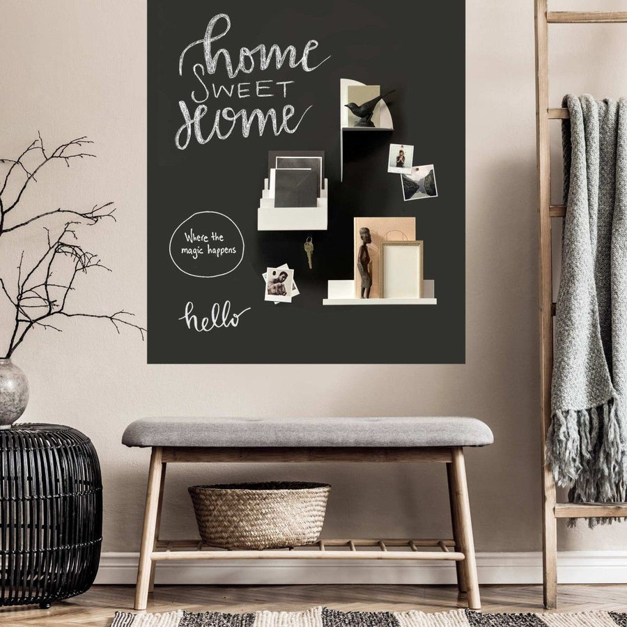 Magnetic magazine holder - white