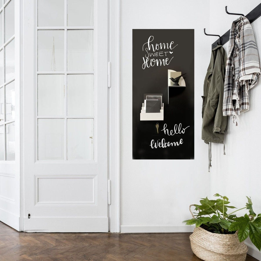 Magnetic magazine holder - white