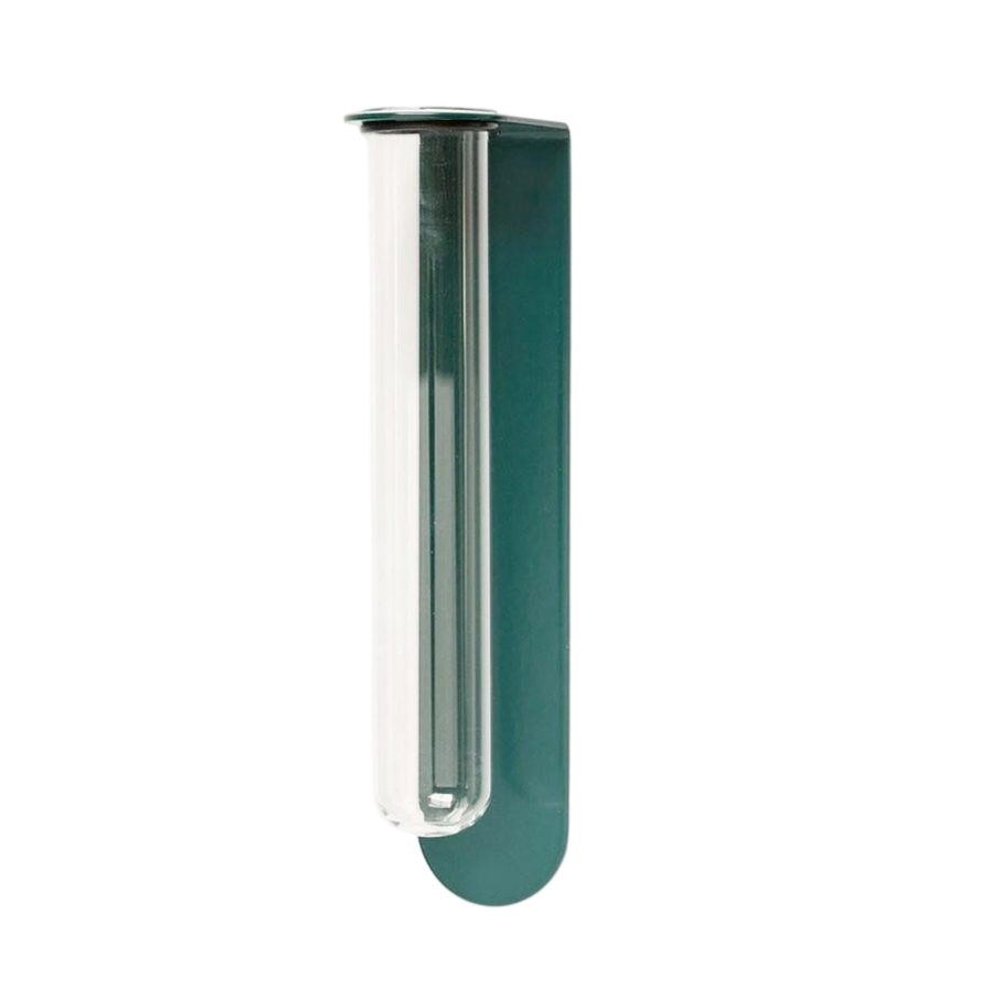 Wandvaasje magnetisch S petrol