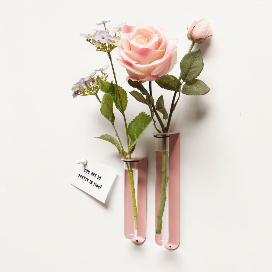 Magnetic vase / pink - Large