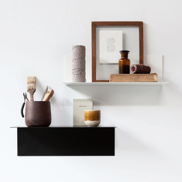 Magnetic sturdy shelf – black