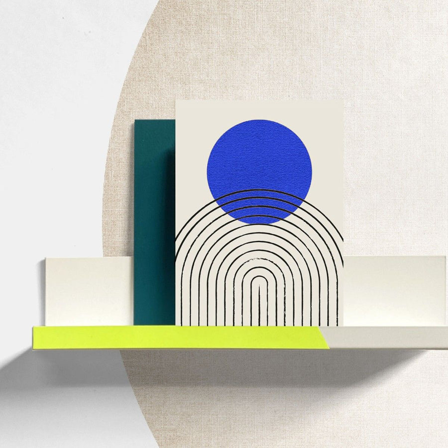 Magnetic sticker -  natural silk