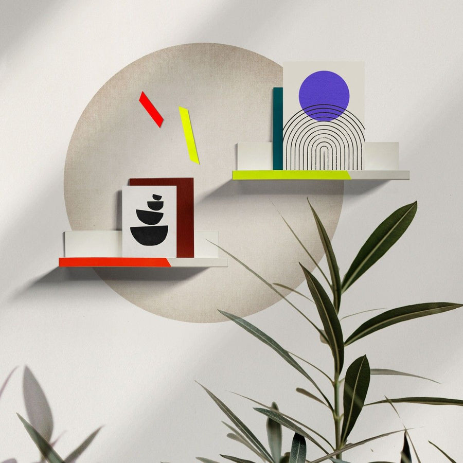 Magnetic sticker -  natural silk