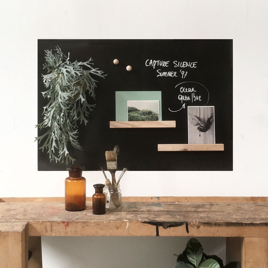 Chalkboard magnetic sticker - rectangle - 62x90