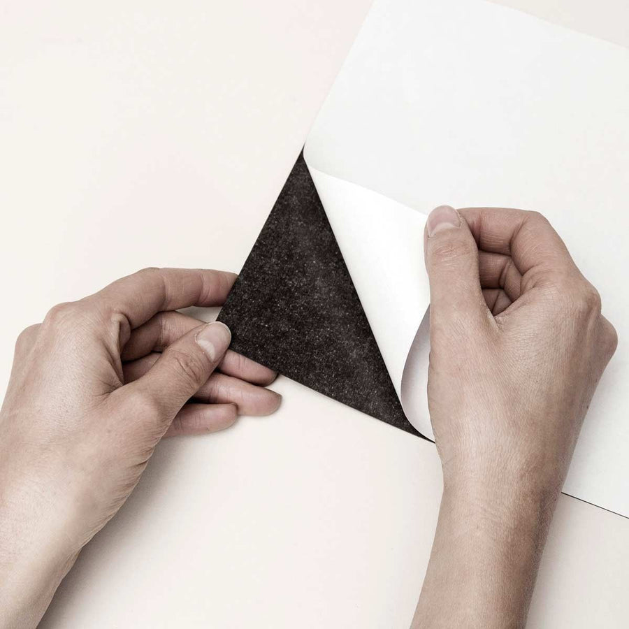 Chalkboard magnetic sticker - rectangle - 62x126