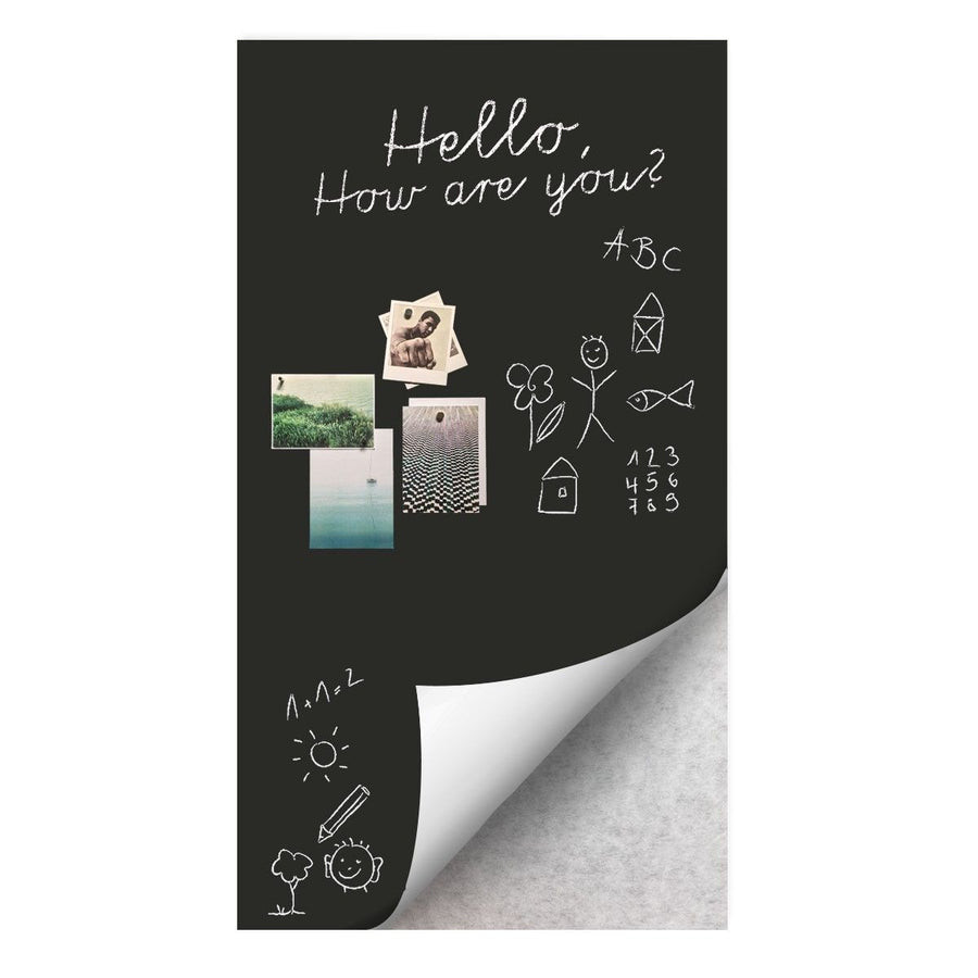 Chalkboard magnetic sticker - rectangle - 62x126
