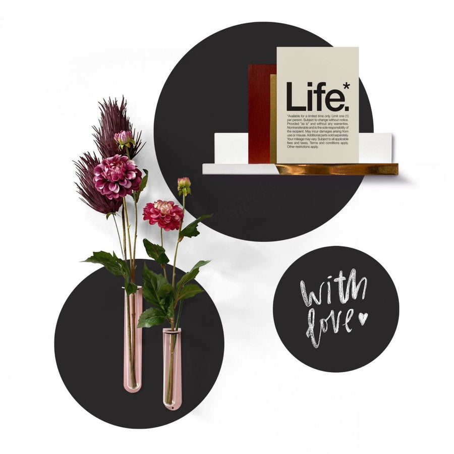 Chalkboard magnetic  sticker  3 circles