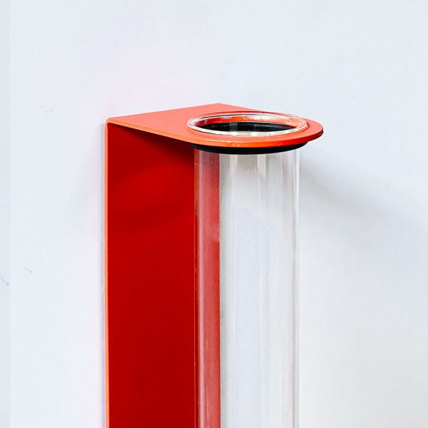 Wandvaasje magnetisch S rood
